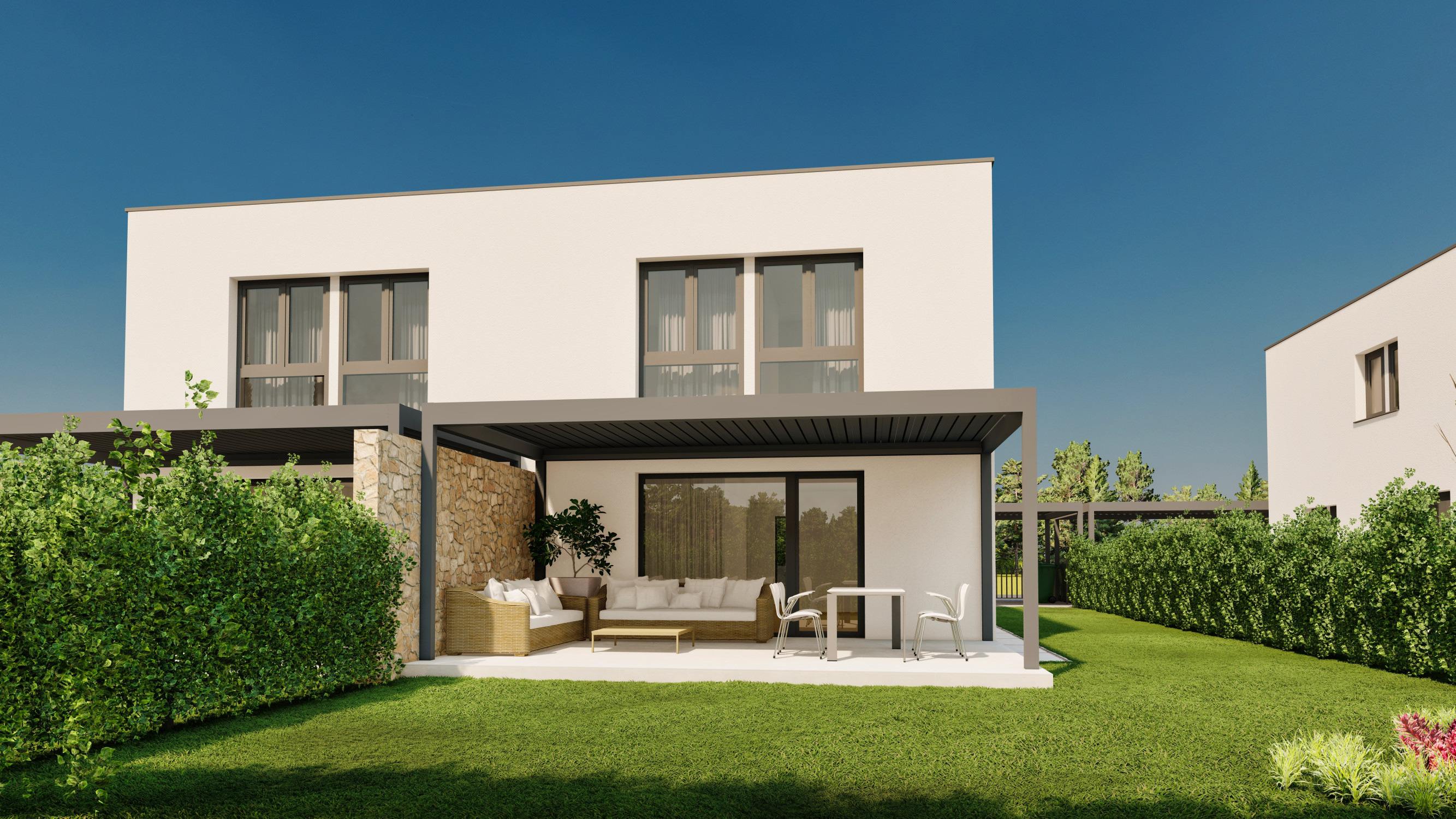 Projekt Kráľová Senec: 4-izbové domy