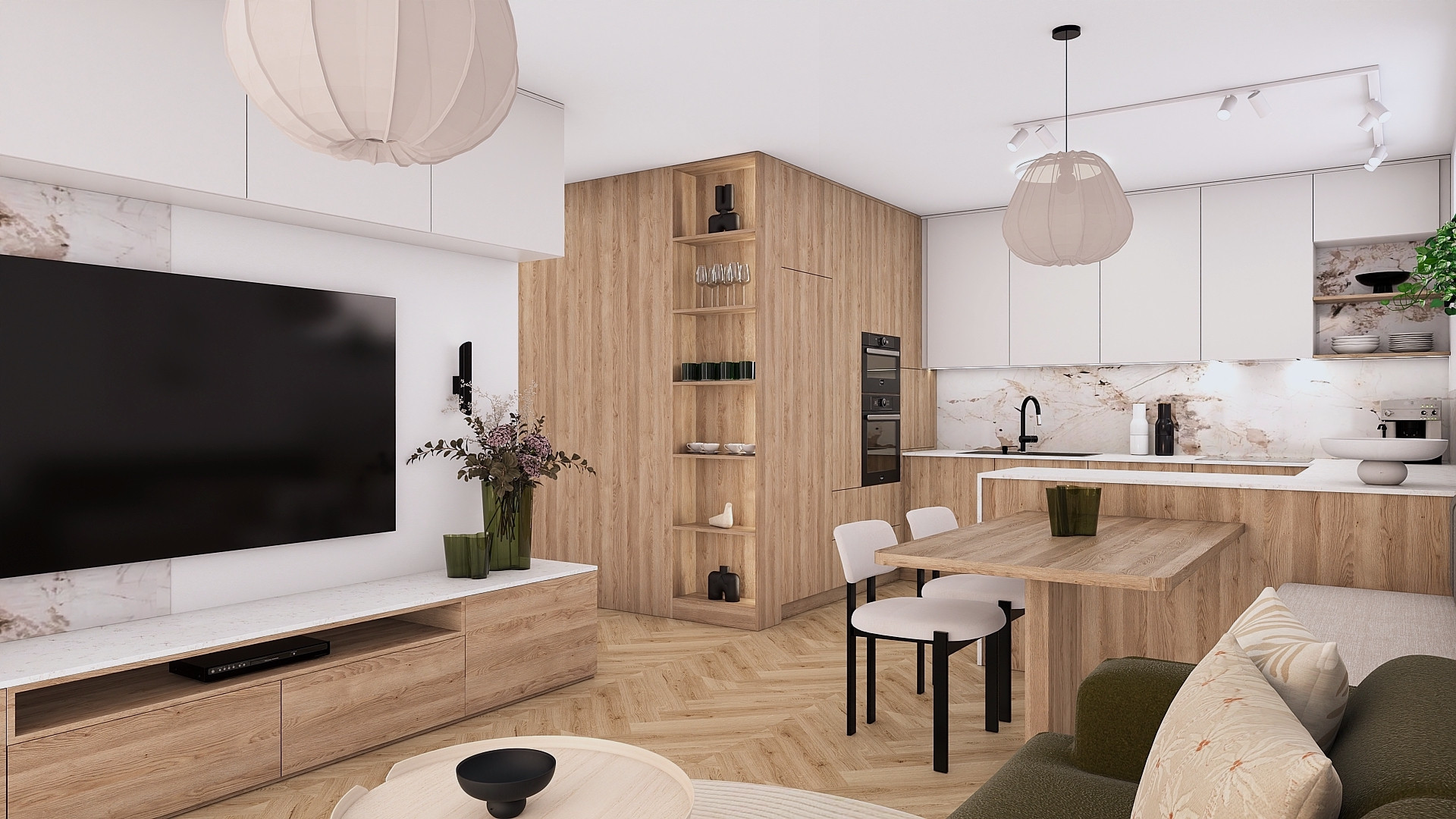 3 izbový byt s parkovaním, Kráľová pri Senci, novostavba