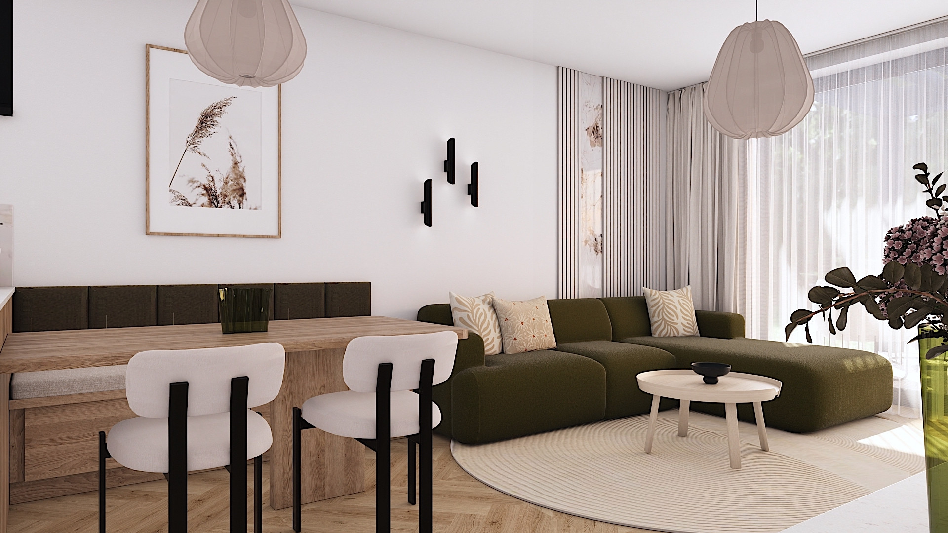 3 izbový byt s parkovaním, Kráľová pri Senci, novostavba