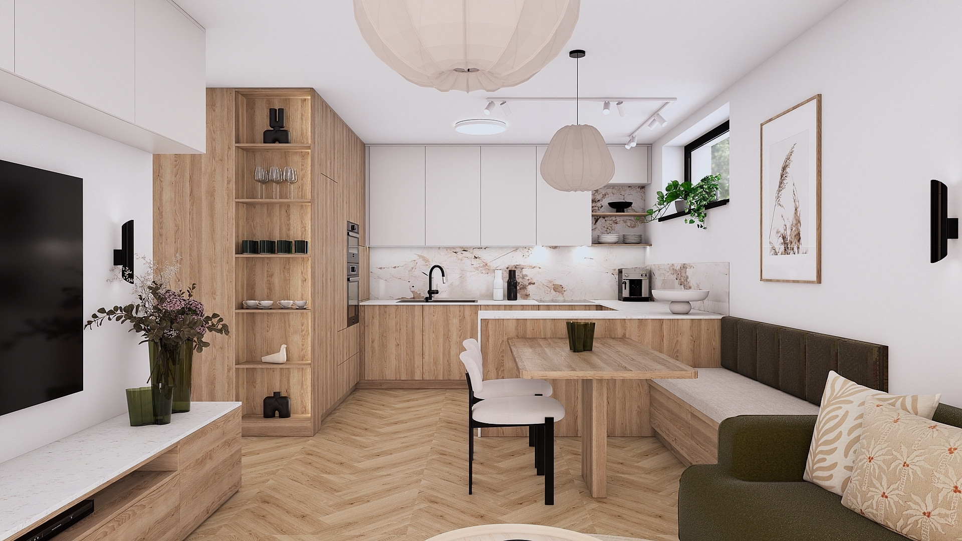 3 izbový byt s parkovaním, Kráľová pri Senci, novostavba