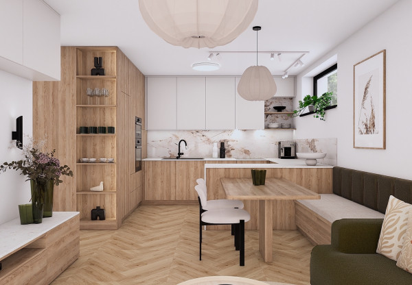 2 izbový byt s parkovaním, Kráľová pri Senci, novostavba