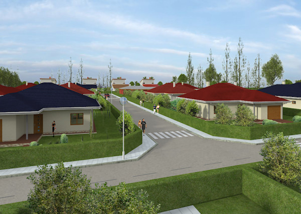 Stavebné pozemky Kostolná pri Dunaji - 21 pozemkov