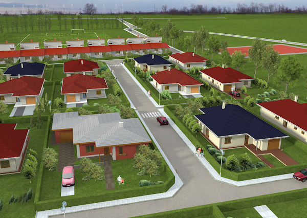 Stavebné pozemky Kostolná pri Dunaji - 21 pozemkov