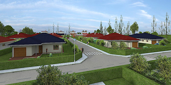 Stavebné pozemky Kostolná pri Dunaji - 21 pozemkov